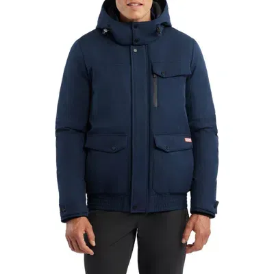 Hunter Liverpool Midweight Jacket In Night Sky