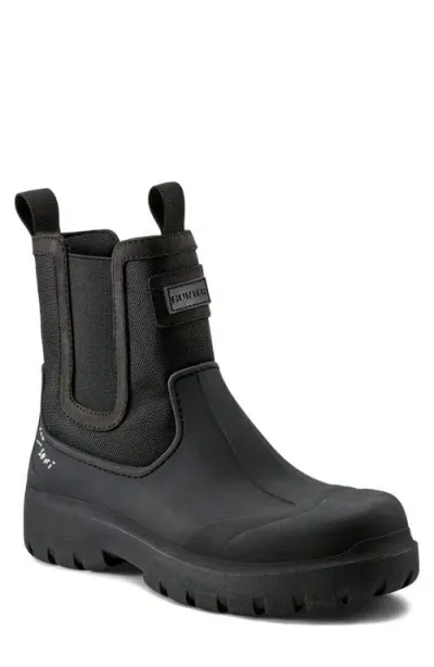 Hunter Lorde Waterproof Chelsea Boot In Black