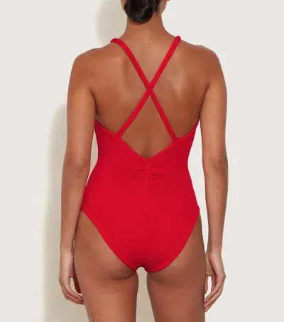 Hunza G Bette Swim In Red