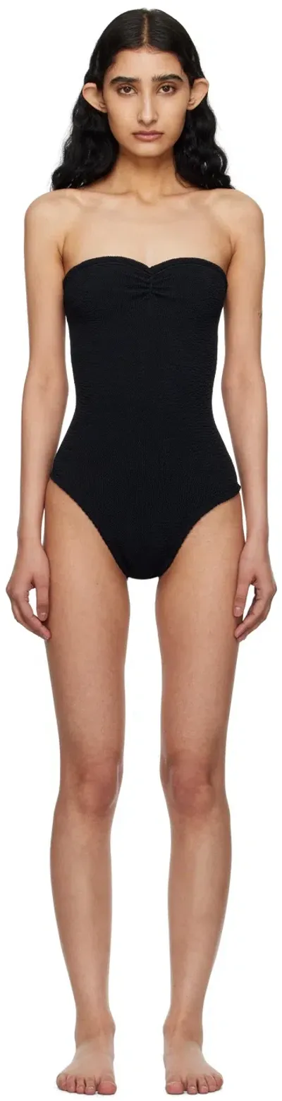 Hunza G Black Brooke Swimsuit