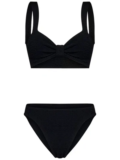 Hunza G Bonnie Beachwear Black