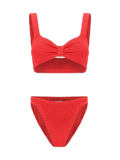 Hunza G Bonnie Swimsuit In Red