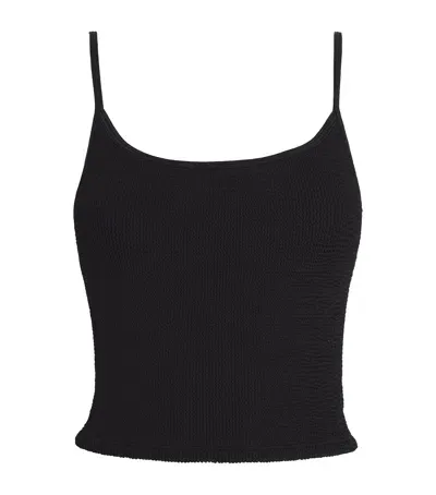 Hunza G Brandy Cami Top In Black