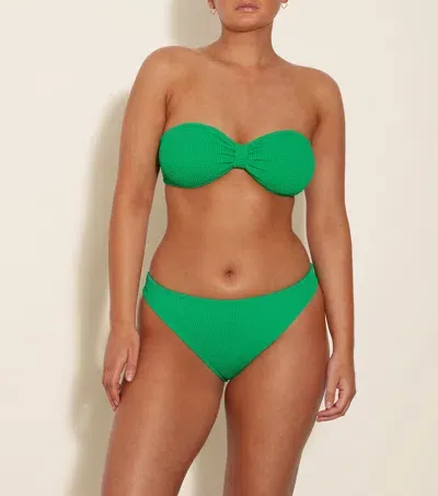 Hunza G Coverage Jean Bikini In Emerald