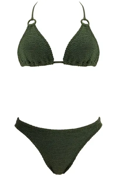 Hunza G Eva Bikini Set For In Green