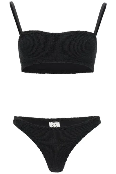 Hunza G . Gigi Bikini Set In Black