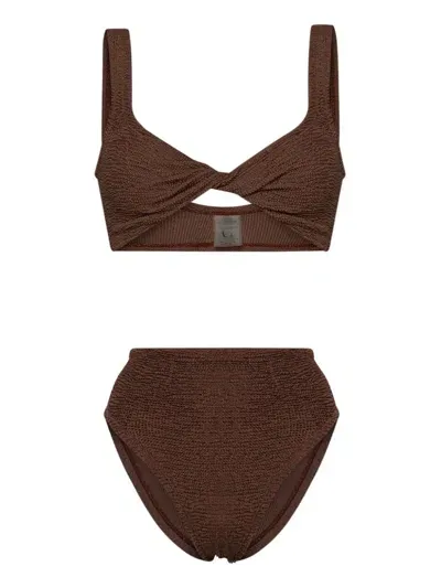 Hunza G Jamie Bikini In Brown