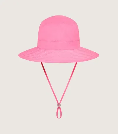 Hunza G Kids Hat In Bubblegum