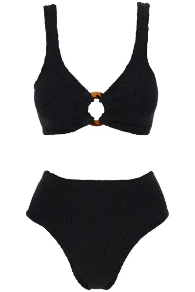 Hunza G Nadine Bikini Set In Black