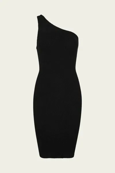 Hunza G Nancy Dress In Black