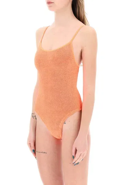 Hunza G Pamela One Piece Swimsuit In Orange