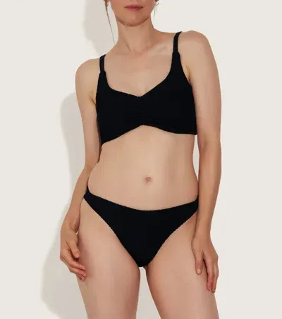 Hunza G Post-mastectomy Bikini In Black