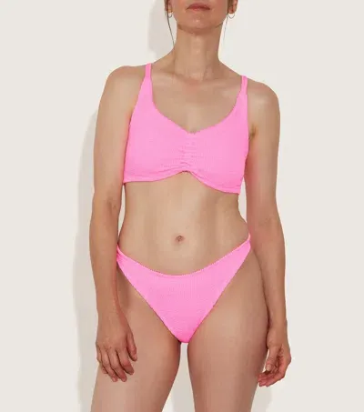 Hunza G Post-mastectomy Bikini In Pink