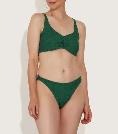 Hunza G Post-mastectomy Bikini In Green