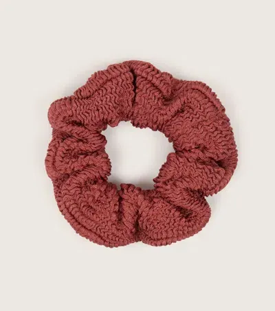 Hunza G Scrunchie In Brown