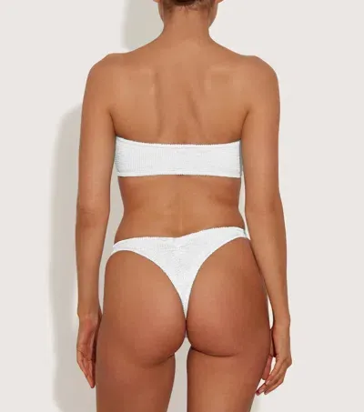 Hunza G Shay Bikini In White