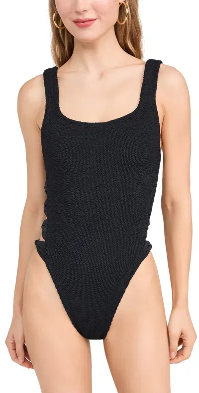 Hunza G Tiffany One Piece Black