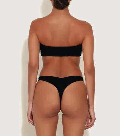 Hunza G Tina Bikini In Black