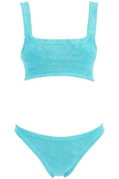 Hunza G Xandra Bikini Set In Blue