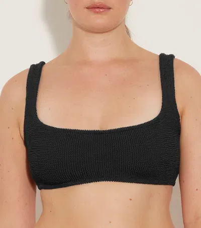 Hunza G Xandra Bikini Top In Black