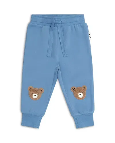 Huxbaby Boys' Furry Hux Track Pant - Baby, Little Kid In Bright Blue