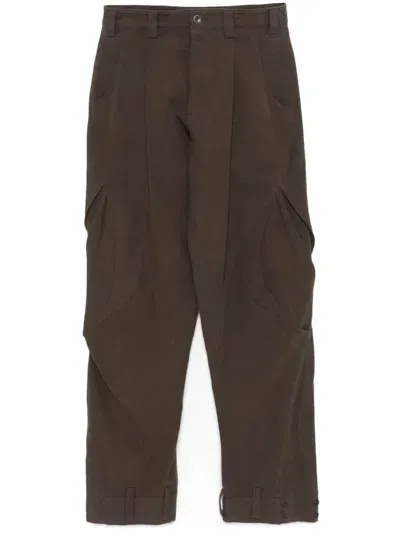 Hyein Seo Cargo Pants In Brown