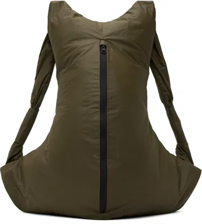 Hyein Seo Khaki Drapery Backpack