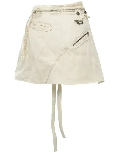 Hyein Seo Pleated Wrap Skirt In Neutrals