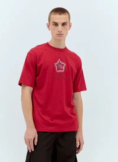 Ice & Techno True Gift T-shirt In Red