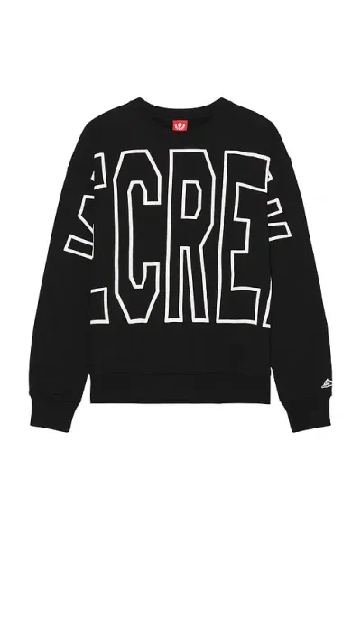 Icecream Billboard Sweatshirt In Black