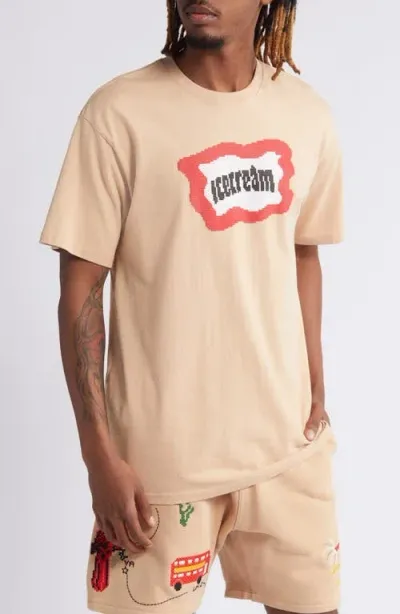 Icecream Dollars Graphic T-shirt In Candied Ginger