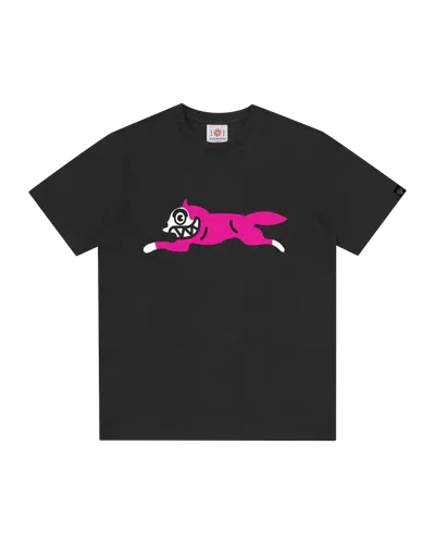 Icecream Kids' Glow In The Dark Running Dog Tee In Black