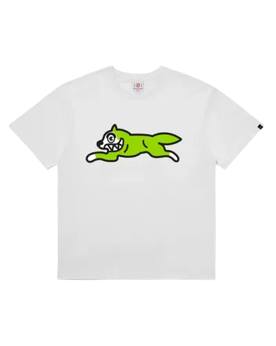 Icecream Kids' Glow In The Dark Running Dog Tee In White