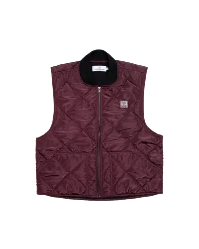 Icecream Kids' Ic Running Dog Vest In Burgundy