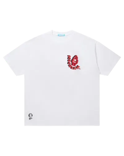 Icecream Japan Kids' Cotton T-shirt Icecream In White