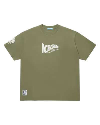 Icecream Japan Kids' Cotton T-shirt S In Pistachio