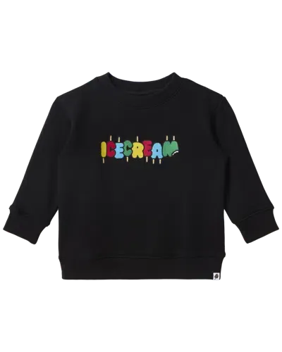 Icecream Kids Ice Pop Sweatshirt In Black