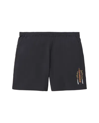 Icecream Kids' Peace Shorts In Black