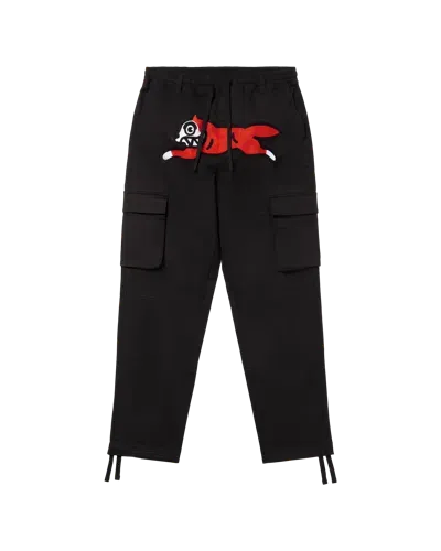 Icecream Kids' Runner Cargo Pants In Black