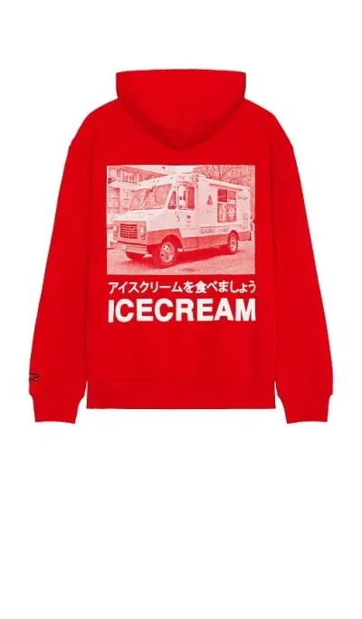 Icecream The Truck Hoodie In Red