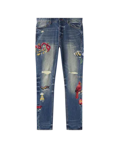 Icecream Kids' World Tour Jeans In Blueberry Haze