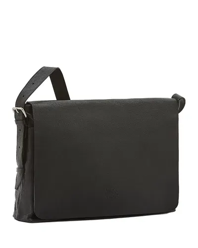 Il Bisonte Men's Brolio Leather Messenger Bag, L In Black