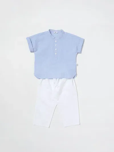 Il Gufo Babies' Clothing Set  Kids Color Gnawed Blue