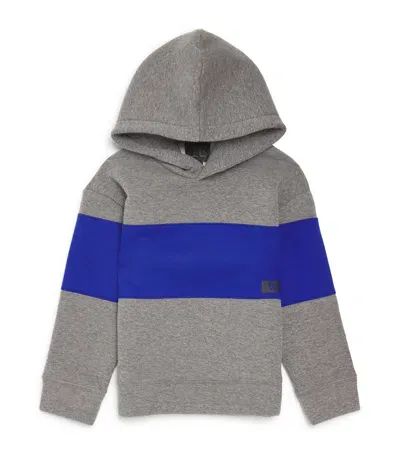 Il Gufo Kids' Colour-block Hoodie In Gray