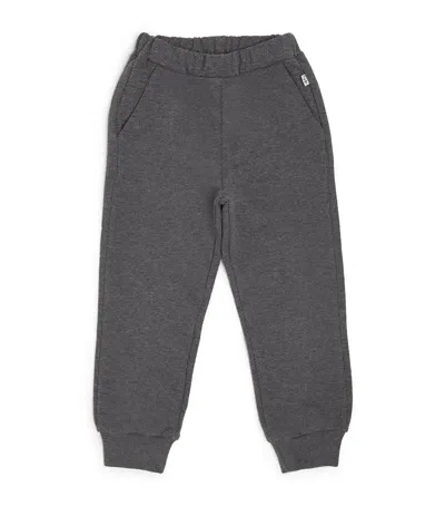 Il Gufo Kids' Cotton Sweatpants In Grey