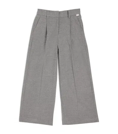 Il Gufo Kids' Formal Trousers In Grey