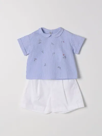 Il Gufo Babies' Jumpsuit  Kids Color Gnawed Blue