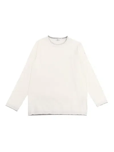 Il Gufo Kids' Long Sleeved T-shirt In White