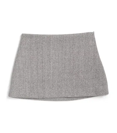 Il Gufo Kids' Mini Skirt In Grey