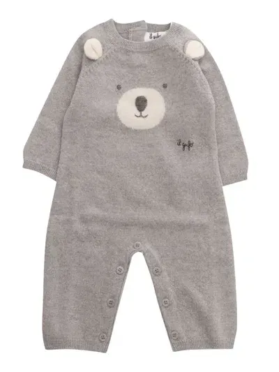 Il Gufo Onesie In Gray